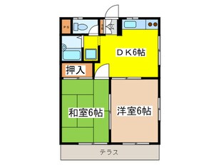 ファミ－ル小川の物件間取画像